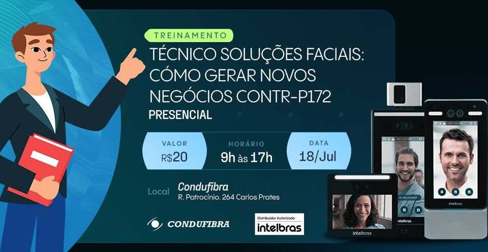 Capa treinamento técnico em soluções faciais em BH oferecido pela Condufibra