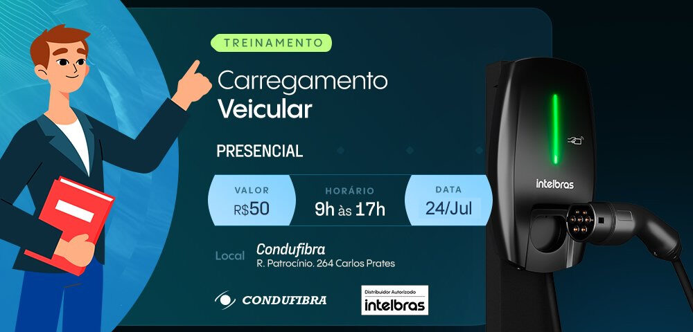 Treinamento carregadores veiculares julho 2024